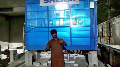 外国客户称赞申锡升降机