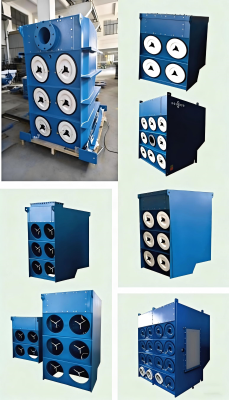 DTF斜插式滤筒除尘器